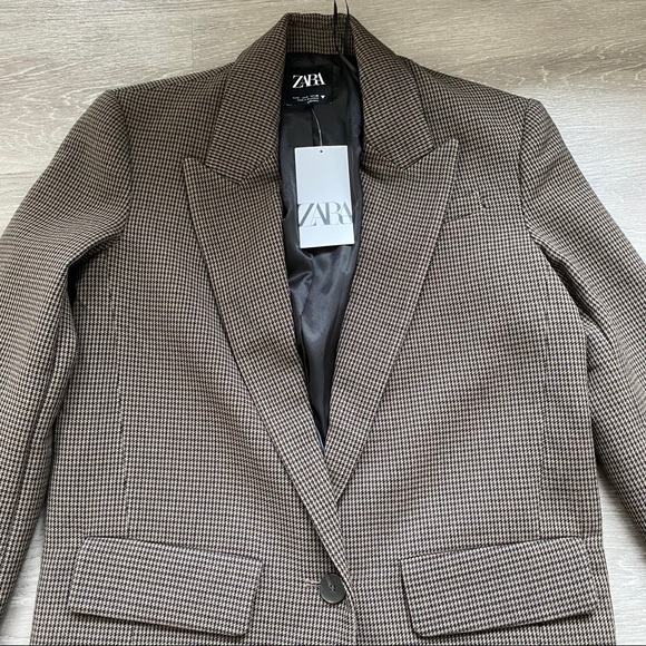 Zara Oversized Plaid Blazer - Picture 12 of 16